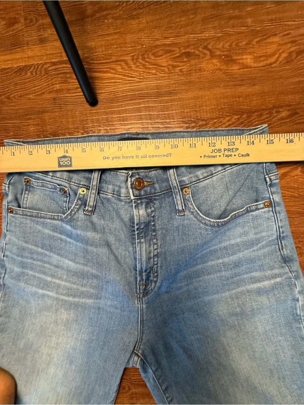 J.Crew 9” High-Rise Toothpick Skinny Jeans Women’s Size 30 Light Wash Stretch De